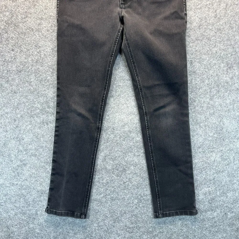 DL1961 Jeans Women's 27 Angel‎ Mid Rise Skinny Ankle Black Stretch Denim Pants